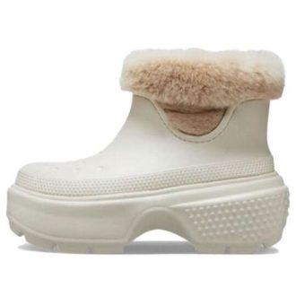 Crocs Stomp gefütterte Stiefel «Stucco» 208718-160
