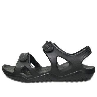 Crocs Swiftwater River Sandalen «Schwarz» 203965-060
