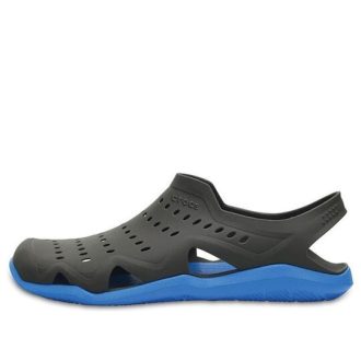 Crocs Swiftwater Wave Clogs «Schwarz Blau» 203963-08U