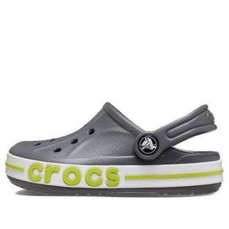 Crocs (TD) Crocs Bayaband Clogs «Grau Weiß» 207018-OGX