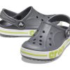 Crocs (TD) Crocs Bayaband Clogs «Grau Weiß» 207018-OGX