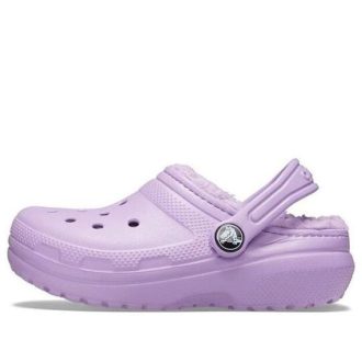 Crocs (TD) Crocs Classic Gefütterte Clogs «Lila» 207009-5PR