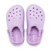 Crocs (TD) Crocs Classic Gefütterte Clogs «Lila» 207009-5PR