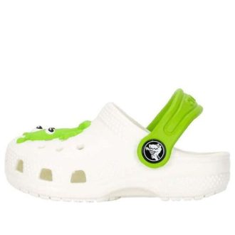 Crocs (TD) Crocs Classic Glow Alien Clog «Weiß Grün» 208653-90H
