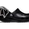Crocs (TD) Crocs Classic I Am Bat Clogs «Schwarz Weiß» 209232-001