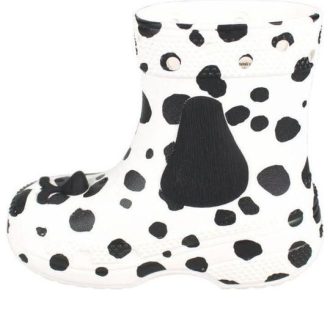 Crocs (TD) Crocs Classic I AM Dalmatiner Stiefel «Weiß Schwarz» 209079-103