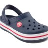 Crocs (TD) Crocs Crocband Clogs «Marineblau Weiß» 207005-485