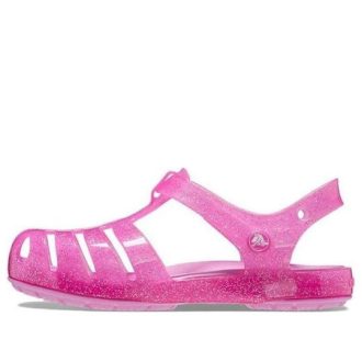 Crocs (TD) Crocs Isabella Glitzer Sandalen «Pink» 208444-6UB