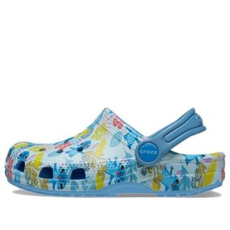 Crocs (TD) Crocs x Disney Klassischer Clog «Stitch Hawaiian Print» 209471-4TB