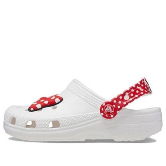 Crocs (TD) Crocs x Disney Minnie Mouse Classic Clogs «Weiß Rot» 208710-119