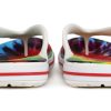 Crocs Tie Dye Pattern Flip-Flops Hausschuhe Weiß Unisex «Weiß» 206358-94S