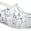 Crocs Unisex Bayaband Sandalen – White Camo «Gray White» 206230-1D3