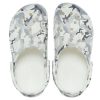 Crocs Unisex Bayaband Sandalen – White Camo «Gray White» 206230-1D3
