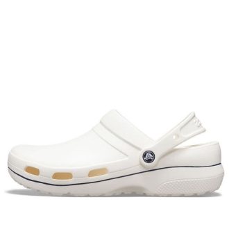 Crocs Verschleißfeste, rutschfeste Sport-Unisex-Sandalen in Weiß und Schwarz «White Black» 205883-126