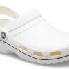 Crocs Verschleißfeste, rutschfeste Sport-Unisex-Sandalen in Weiß und Schwarz «White Black» 205883-126 Crocs Verschleißfeste, rutschfeste Sport-Unisex-Sandalen in Weiß und Schwarz «White Black» 205883-126