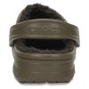 Crocs Wintergefütterte Clogs «Walnut Espresso» 203766-23J