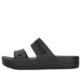 Crocs (WMNS) Baya Plateau-Sandalen «Core Black» 208188
