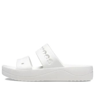 Crocs (WMNS) Baya Plateau Sandalen «Weiß» 208188-100