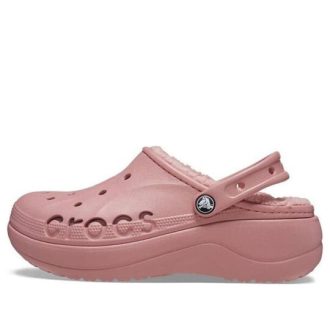 Crocs (WMNS) Baya Platform Lined Clog «Pink» 208708-682
