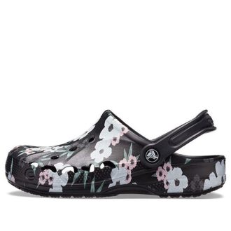 Crocs (WMNS) Baya Printed Clogs «Tropical Floral Black» 205839-98F