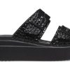 Crocs (WMNS) Brooklyn Croco Shine Buckle «Schwarz» 209361