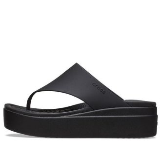 Crocs (WMNS) Brooklyn Flip «Schwarz» 208727-001