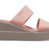 Crocs (WMNS) Brooklyn Leichte Blassrosa Sandalen 206219-6RL