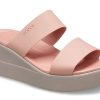 Crocs (WMNS) Brooklyn Leichte Blassrosa Sandalen 206219-6RL