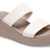 Crocs (WMNS) Brooklyn Leichte Pilzgraue Sandalen 206219-16T