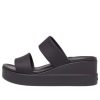 Crocs (WMNS) Brooklyn Leichte Schwarze Sandalen 206219-060
