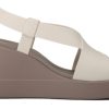 Crocs (WMNS) Brooklyn Lightweight Cement Gray Sandalen «Grau» 206222-16T