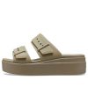 Crocs (WMNS) Brooklyn Low Wedge Sandal «Beige» 207431-260