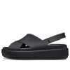 Crocs (WMNS) Brooklyn Luxe Cross Strap «Schwarz» 209407-060