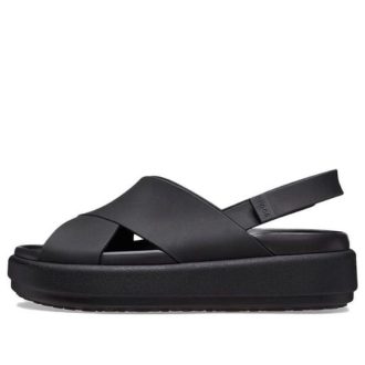 Crocs (WMNS) Brooklyn Luxe Cross Strap «Schwarz» 209407-060