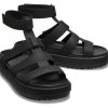 Crocs (WMNS) Brooklyn Luxe Gladiator Sandalen «Schwarz» 209557-060