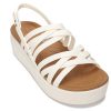 Crocs (WMNS) Brooklyn Riemchensandalen in Weiß 206751-159