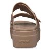 Crocs (WMNS) Brooklyn Sandal Low Wedge «Latte» 207431-2Q9