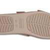 Crocs (WMNS) Brooklyn Sandal Low Wedge «Latte» 207431-2Q9