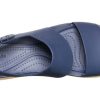 Crocs (WMNS) Brooklyn Sandalen mit dicker Sohle Blaugrau «Blue Grey» 206453-46K