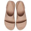 Crocs (WMNS) Brooklyn Studded Low Wedge «Cork Mushroom» 209254-2DH