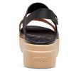Crocs (WMNS) Brooklyn Tort Low Wedge «Schwarz Braun» 207864-0C4