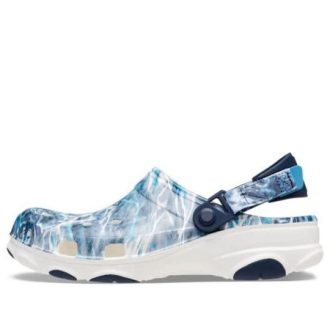 Crocs (WMNS) Classic All-Terrain Mossy Oak Clogs «Blau Weiß» 207975