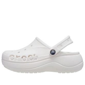 Crocs (WMNS) Classic Baya Plateau-Slide «Weiß» 208186-100