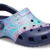 Crocs (WMNS) Classic Clog Liberty London Beach Tiefblaue Sandalen 206447-410 Crocs (WMNS) Classic Clog Liberty London Beach Tiefblaue Sandalen 206447-410