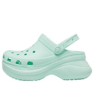 Crocs (WMNS) Classic Clog Retro Sandalen mit dicker Sohle, Mintgrün, 206302-3TI