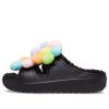 Crocs (WMNS) Classic Cozy Daisy Clogs «Schwarz Multi» 209240-001