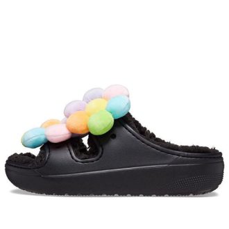 Crocs (WMNS) Classic Cozy Daisy Clogs «Schwarz Multi» 209240-001