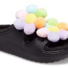 Crocs (WMNS) Classic Cozy Daisy Clogs «Schwarz Multi» 209240-001
