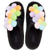 Crocs (WMNS) Classic Cozy Daisy Clogs «Schwarz Multi» 209240-001