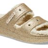 Crocs (WMNS) Classic Cozzzy Glitter Sandalen «Multi Gold» 208124-93S